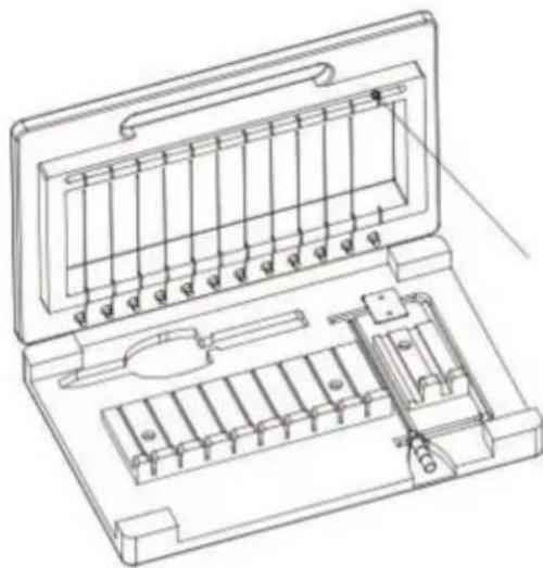 Vevor KH-Q05 - Byte av skärvajer.ÿJustera spänningsregulatorn till - 2