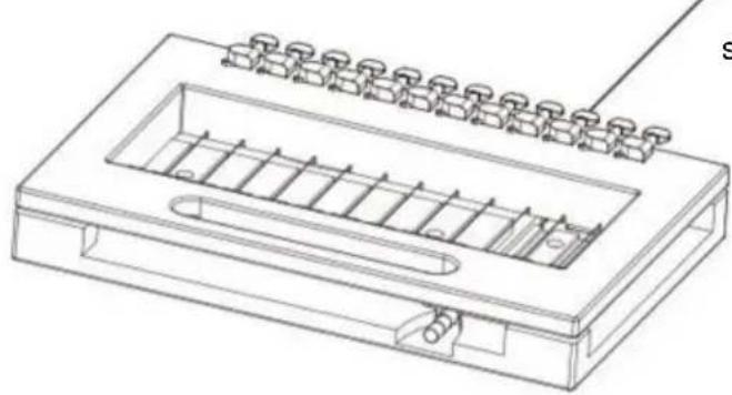 Vevor KH-Q05 - Byte av skärvajer.ÿJustera spänningsregulatorn till - 1