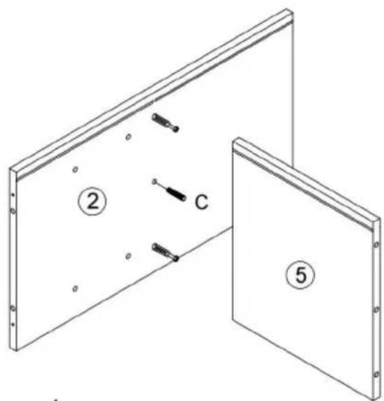 Vevor KLEC-01 - ASSEMBLY STEPS - 3