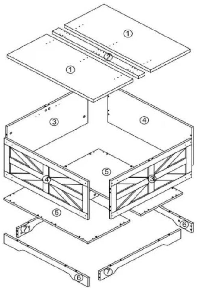 Vevor KLLT-03 - PARTS LIST - 1
