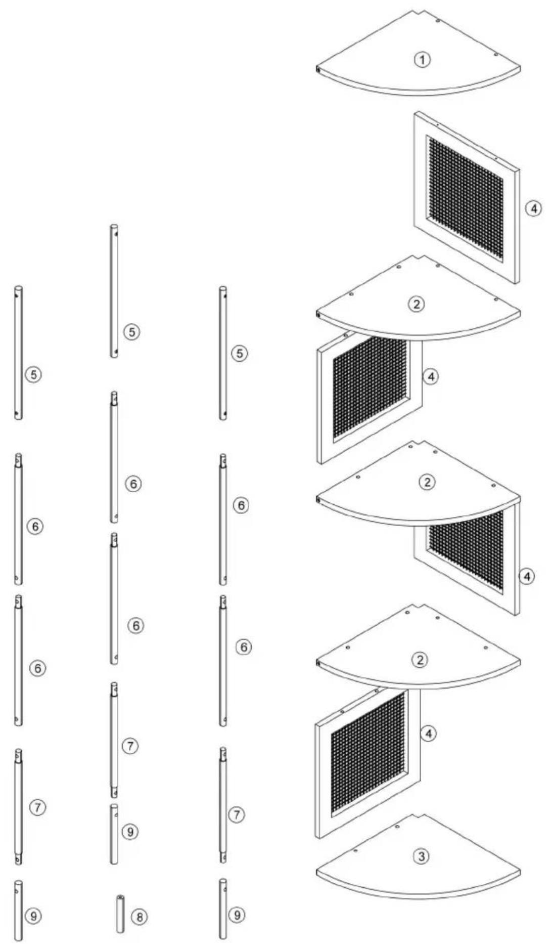 Vevor HY-BTZJJ-009 - PACKAGE CONTENTS - 1