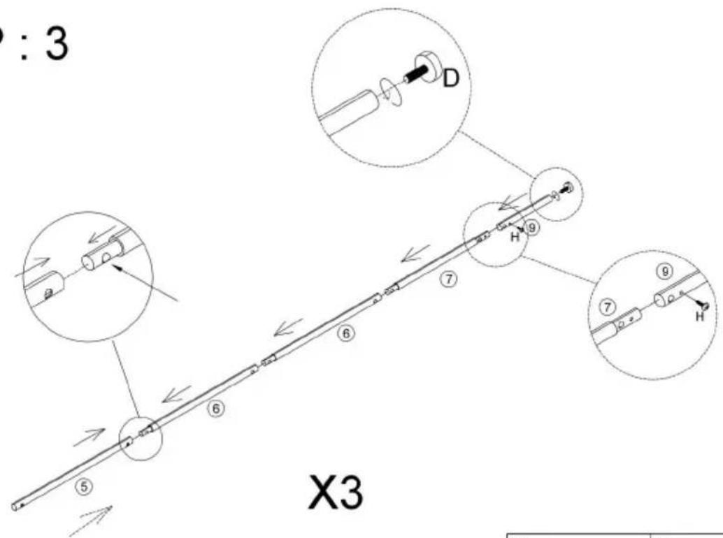 Vevor HY-BTZJJ-009 - FÖRSIKTIGHETSÅTGÄRDER FÖR MONTERING - 7