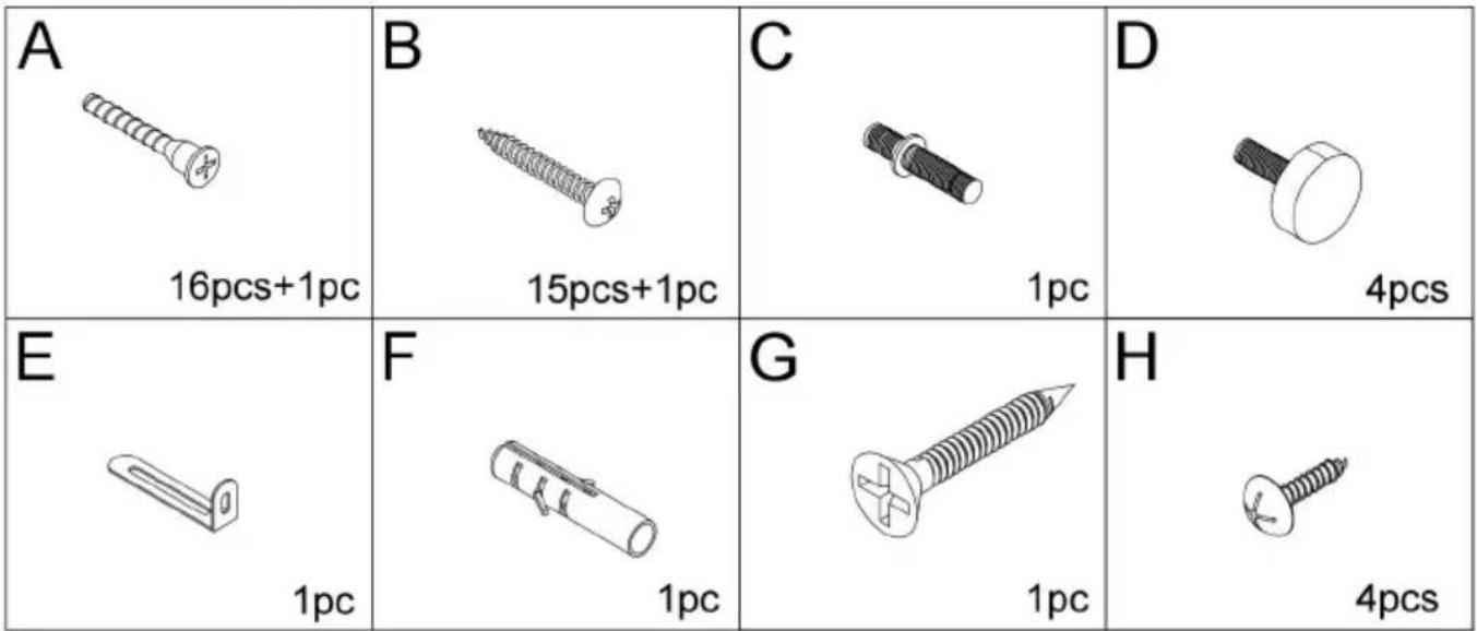Vevor HY-BTZJJ-009 - PACKAGE CONTENTS - 3