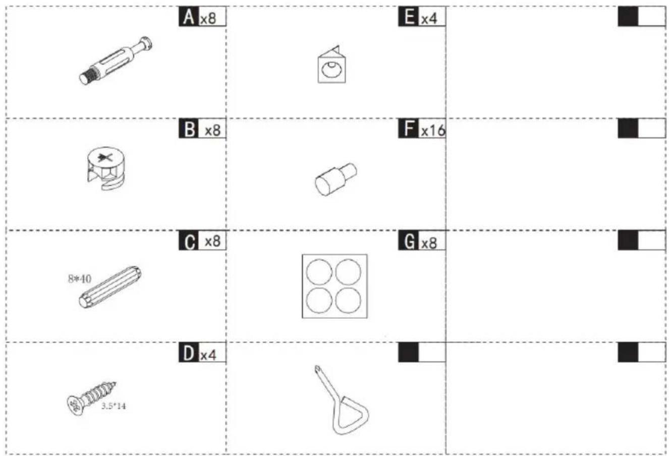 Vevor KLFC-16 - PACKAGE CONTENTS - 1