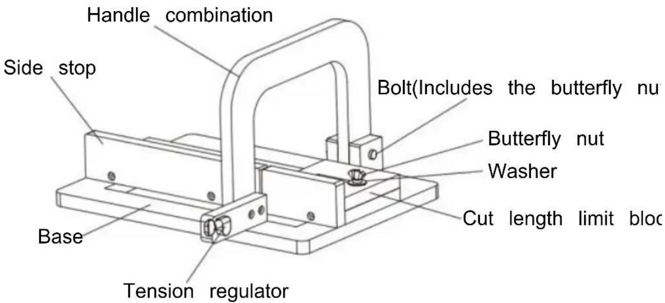 Vevor KH-Q03 - STRUCTURE DIAGRAM AND COMPONENTS - 1