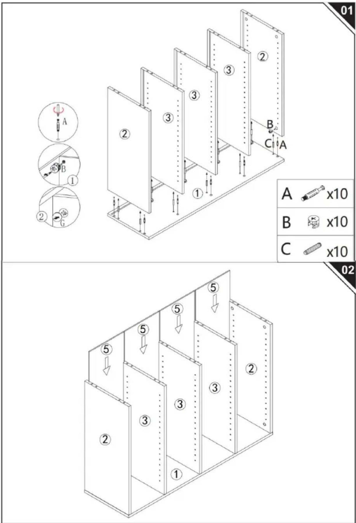 Vevor KLFC-19 - ASSEMBLY STEPS - 1