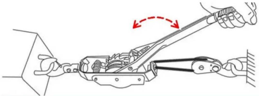 Vevor JX20 - CONTROLEER DE HANDTREKKER ZORGVULDIG VOORDAT U HEM GEBRUIKT! - 5