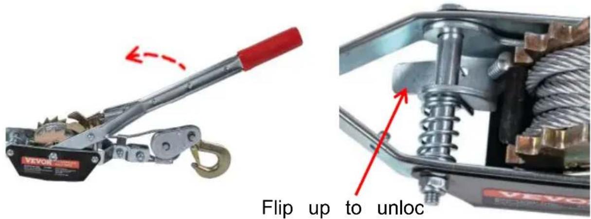 Vevor JX20 - CHECK THE HAND PULLER CAREFULLY BEFORE USING IT ! - 2