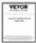 Vevor JX20 - WARNING - 3