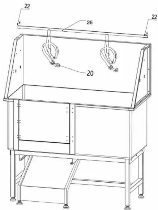 Vevor K2E01011 - Linker deurbeugel Rechter deurbeugel - 13