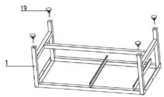 Vevor K2E01011 - Kroki instalacji - 1