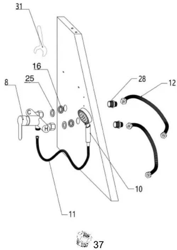 Vevor K2E01011 - Installation steps - 13