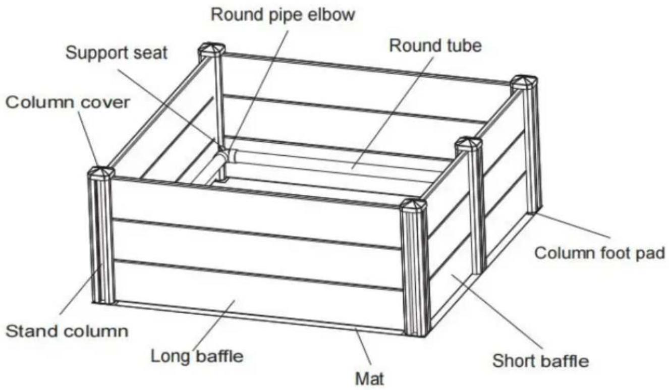 Vevor KH-CW02 - STRUCTURE DIAGRAM AND COMPONENTS - 1