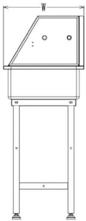 Vevor K2E01015 - DIMENSIONS AND PARAMETERS - 2