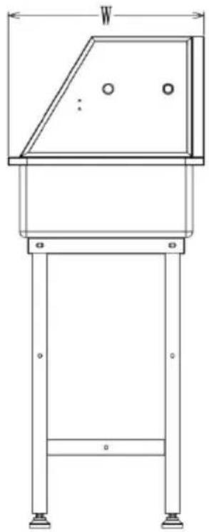 Vevor K2E01015 - DIMENSIONS AND PARAMETERS - 2
