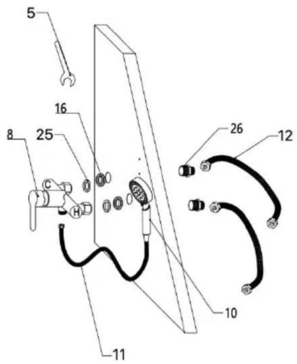 Vevor K2E01015 - Installation steps - 8