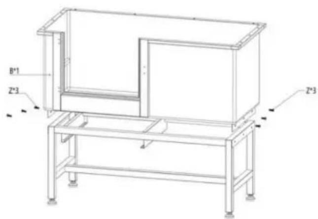 Vevor K1E01020 - Installationsschritte - 3