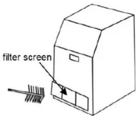 Vevor LB100T - Avlägsnande av damm från filtersilen - 1