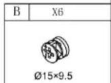 Vevor KLFD-04 - PARTS LIST - 70