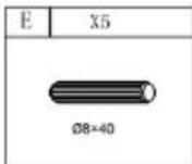 Vevor KLFD-04 - PARTS LIST - 35