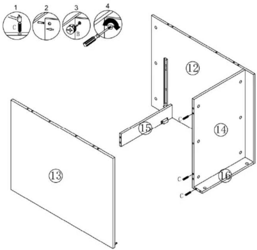 Vevor KLFD-04 - PARTS LIST - 24