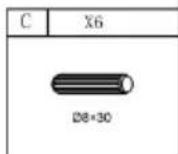 Vevor KLFD-04 - PARTS LIST - 37