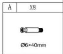 Vevor KLFD-04 - PARTS LIST - 72