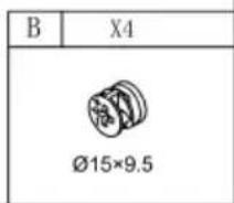 Vevor KLFD-04 - PARTS LIST - 65