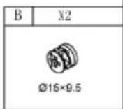 Vevor KLFD-04 - PARTS LIST - 31