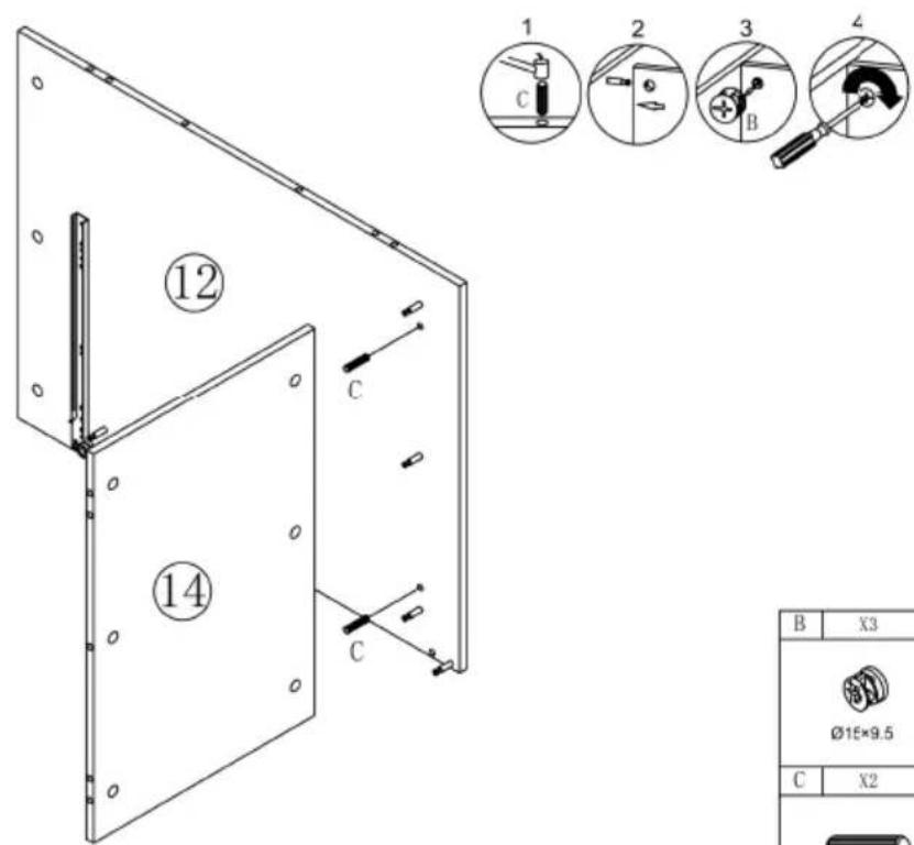 Vevor KLFD-04 - PARTS LIST - 16