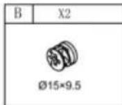 Vevor KLFD-04 - MONTERINGSTEG - 14