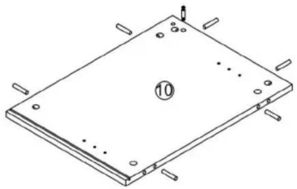 Vevor KLLT-08 - ASSEMBLY STEP - 10