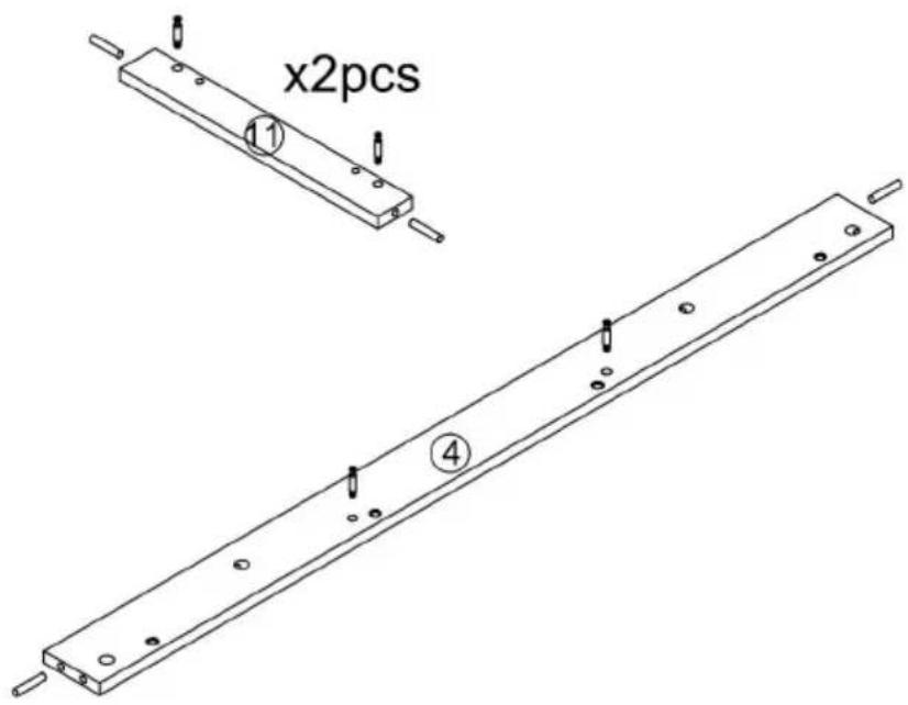 Vevor KLLT-08 - ASSEMBLY STEP - 12