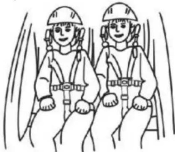Vevor JBT03N1 - Using The Safety Harness: - 1