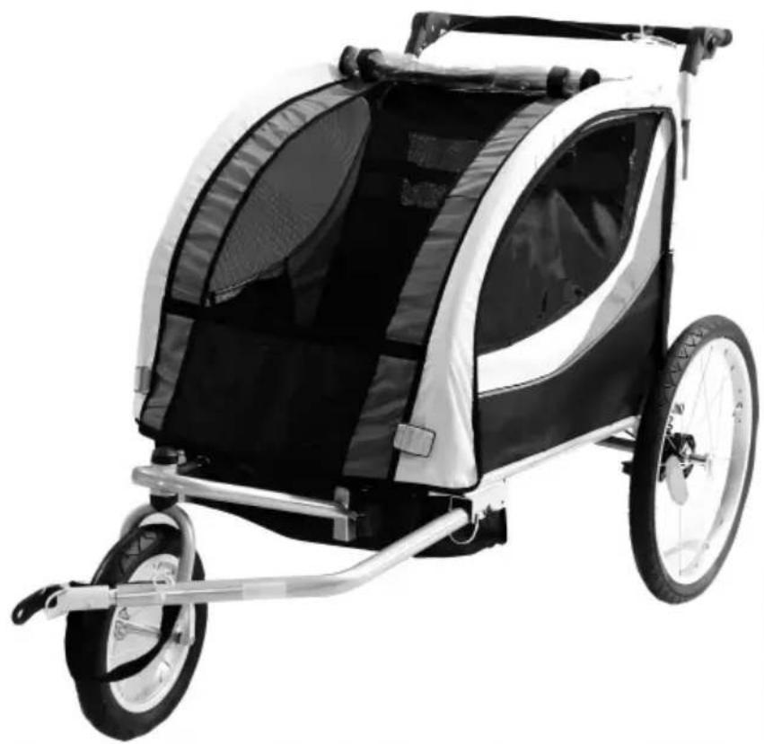 Vevor JBT03N1 - CHILD BICYCLE TRAILER - 1