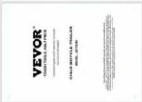 Vevor JBT03N1 - PARTS LIST - 8