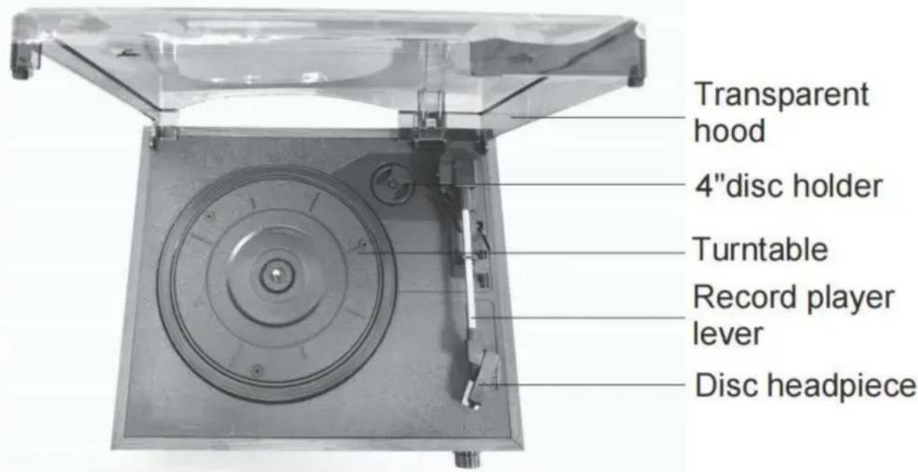 Vevor JBC-02 - GRAMOPHONE - 3