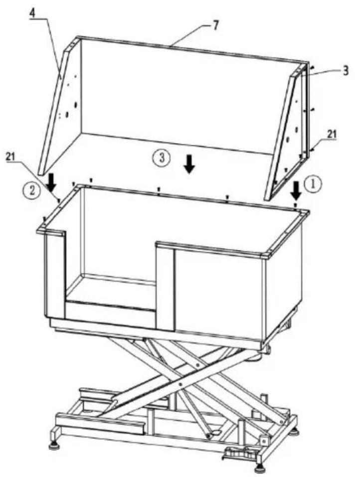 Vevor K1E01027 - Teileliste - 25