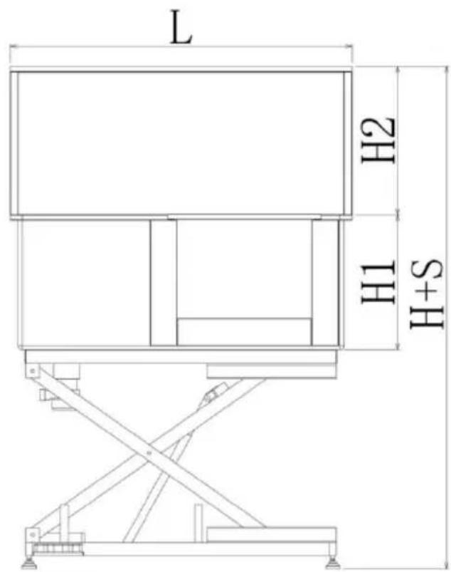 Vevor K1E01027 - DIMENSIONS AND PARAMETERS - 3