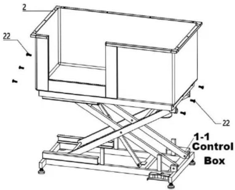 Vevor K1E01027 - Teileliste - 23