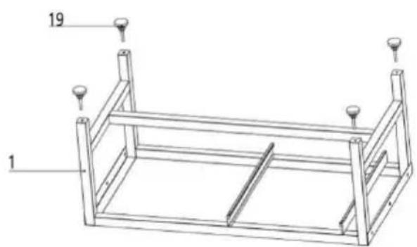 Vevor K2E01014 - Étapes d'installation - 1