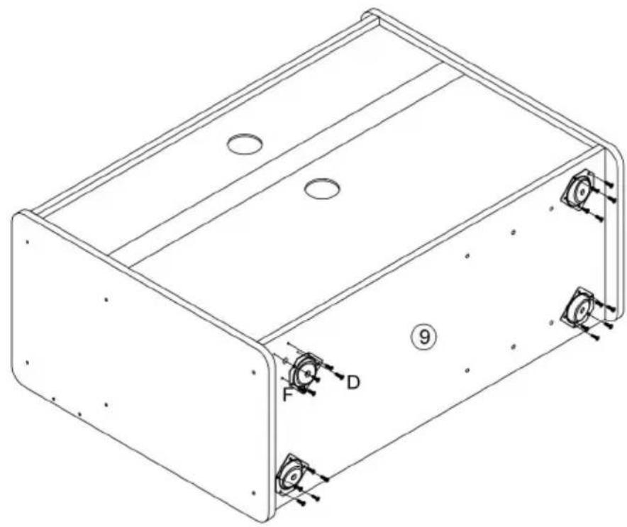 Vevor KLEC-04 - PLATENSPELER KAST US E R HANDLEIDING - 45