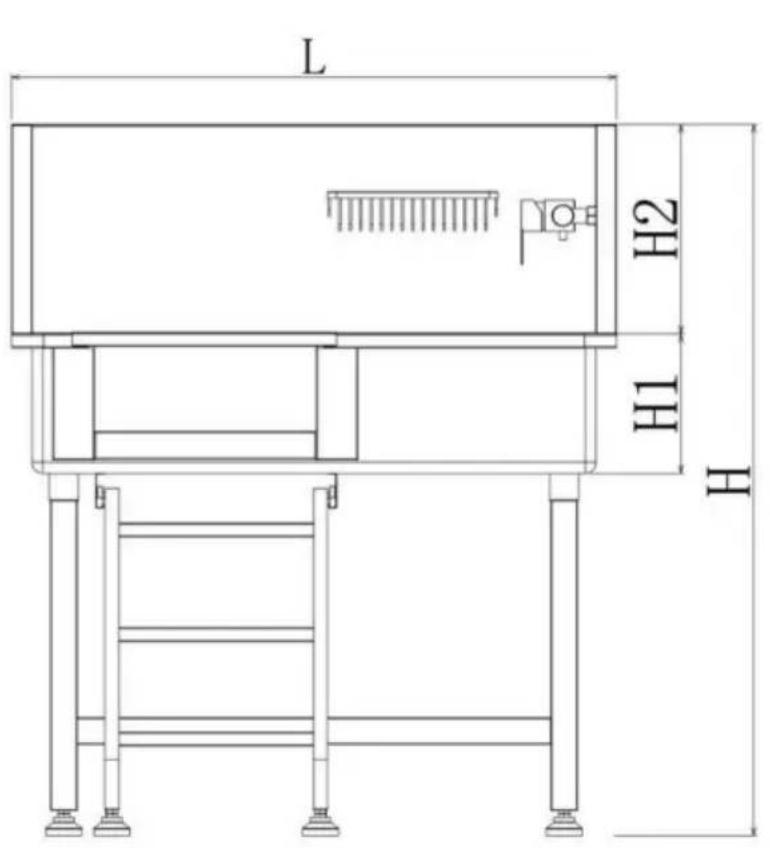 Vevor K1E01016 - Linkerdeur - 1