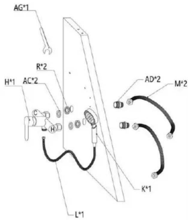 Vevor K1E01016 - Installation steps - 2