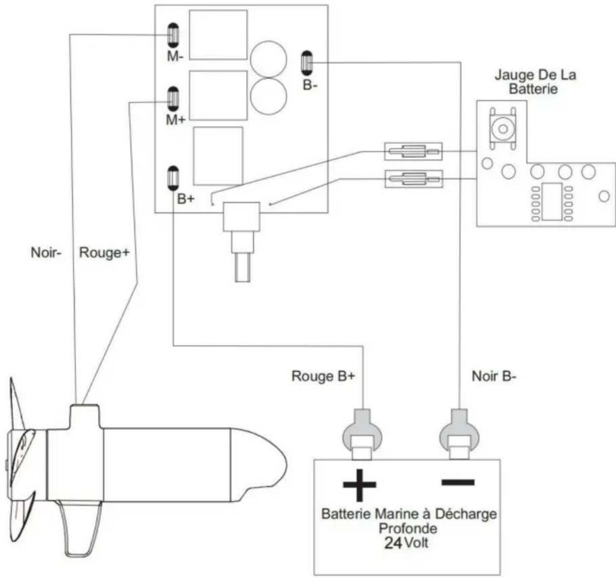 Vevor LAN255 - MOTORKLEDNINGSDIAGRAM - 2