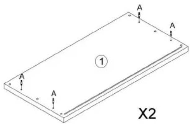 Vevor KLSB-01 - PACKAGE CONTENTS - 48