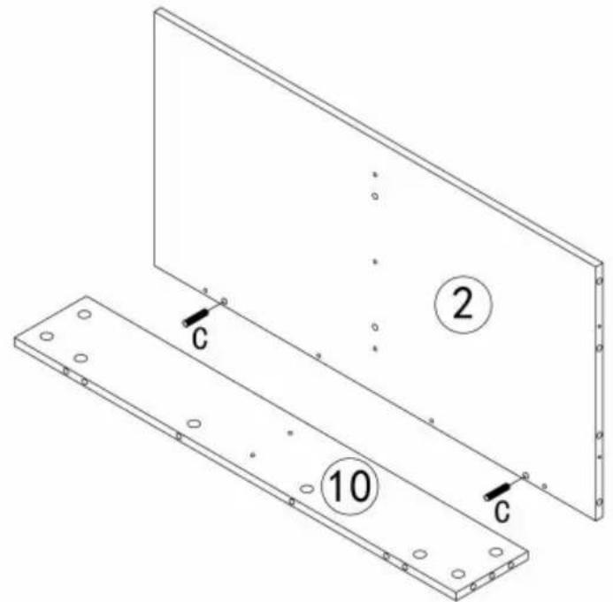 Vevor KLCH-01 - ÉTAPE D'ASSEMBLAGE - 8