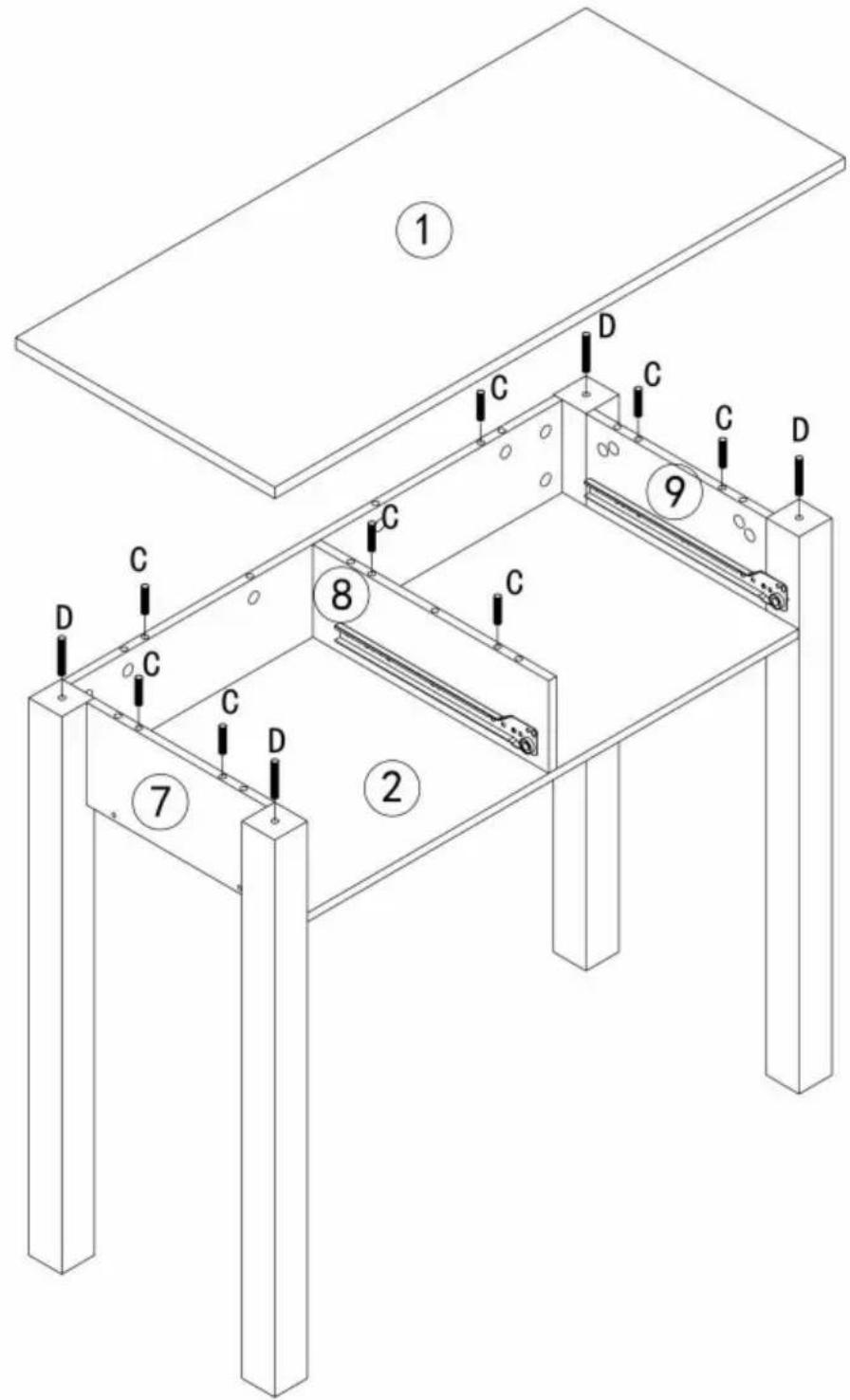 Vevor KLCH-01 - ÉTAPE D'ASSEMBLAGE - 22