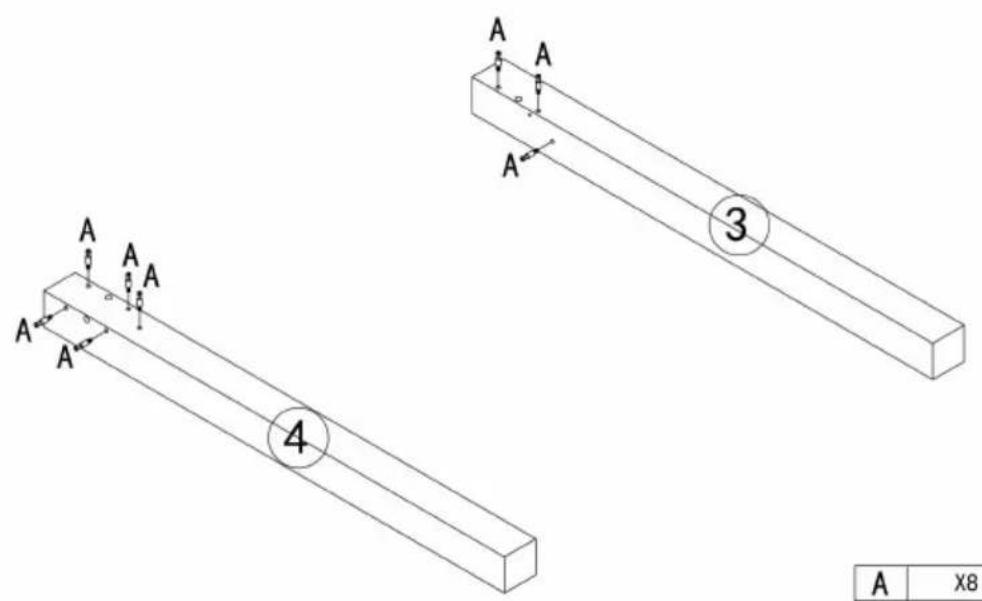 Vevor KLCH-01 - PARTS LIST - 1