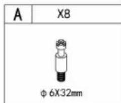 Vevor KLCH-01 - PARTS LIST - 6